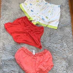 3 pajama shorts sleep shorts bundle‎